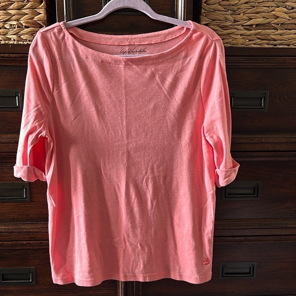 Pink Gloria Vanderbilt Women's Top in size XL